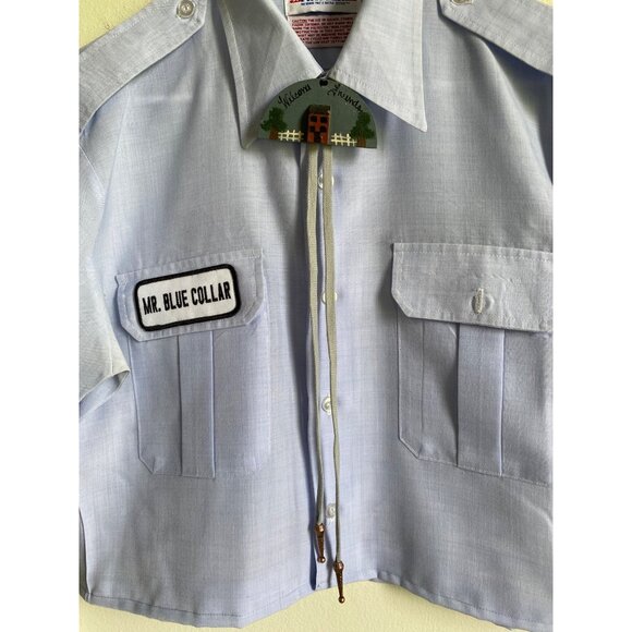 80's vintage welcome friends country kitsch extra long bolo tie - Picture 2 of 6